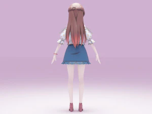Ichinose Chizuru - Kanojo Okarishimasu 3D Model