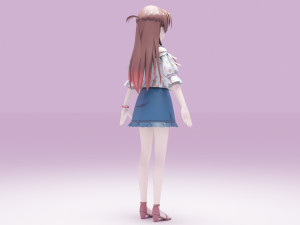 Ichinose Chizuru - Kanojo Okarishimasu 3D Модель