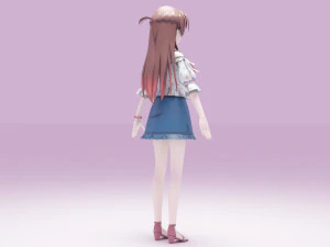 Ichinose Chizuru - Kanojo Okarishimasu 3D Model