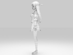 Ichinose Chizuru - Kanojo Okarishimasu 3D Модель