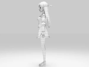 Ichinose Chizuru - Kanojo Okarishimasu 3D Model