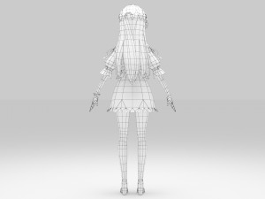 Ichinose Chizuru - Kanojo Okarishimasu 3D Модель