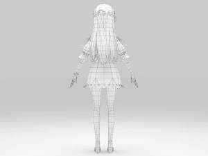 Ichinose Chizuru - Kanojo Okarishimasu 3D Model