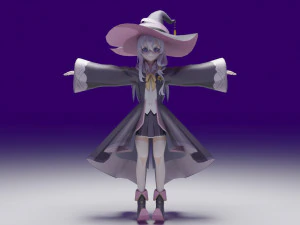Elaina - Majo no Tabitabi 3D Model