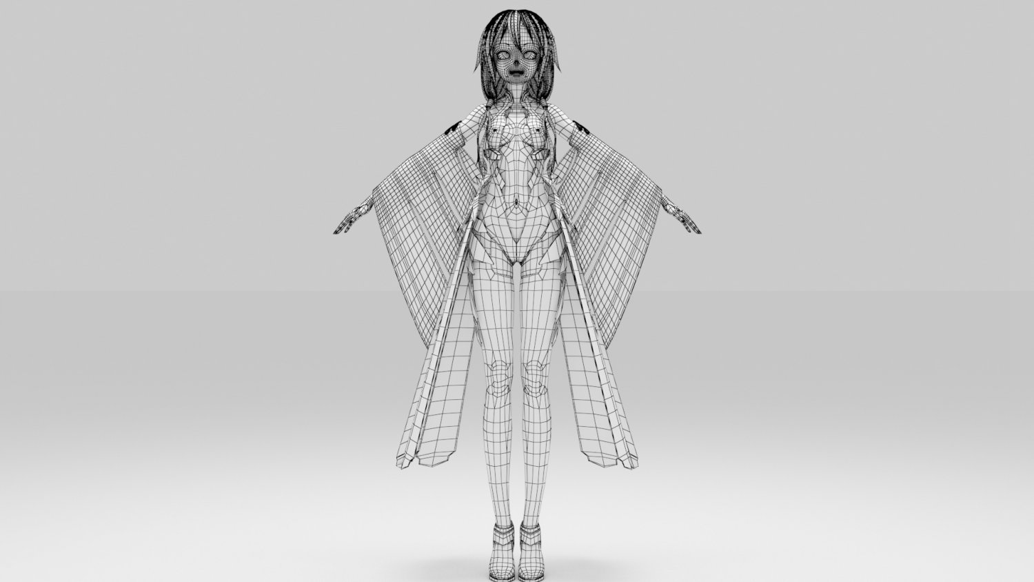 Yuzuriha Inori - Guilty Crown 3D model