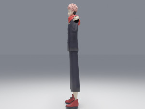 Itadori Yuji - Jujutsu Kaisen Modelo 3D