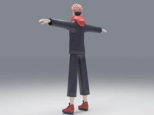 Itadori Yuji - Jujutsu Kaisen Modelo 3D
