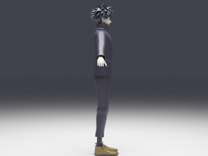Fushiguro Megumi - Jujutsu Kaisen 3D Модель