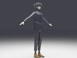 Fushiguro Megumi - Jujutsu Kaisen 3D Model