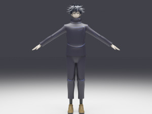 Fushiguro Megumi - Jujutsu Kaisen 3D Модель