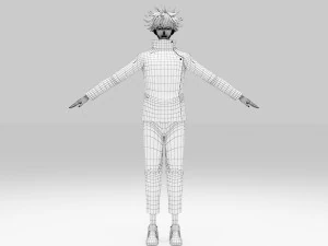 Fushiguro Megumi - Jujutsu Kaisen 3D Model