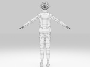 Fushiguro Megumi - Jujutsu Kaisen 3D Модель