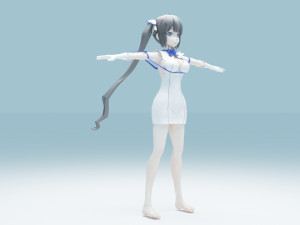 Hestia - DanMachi 3D 模型