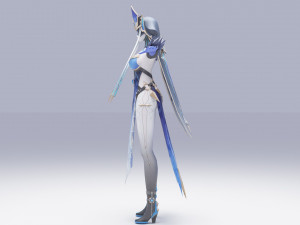 Mirror Maiden - Genshin Impact Modello 3D