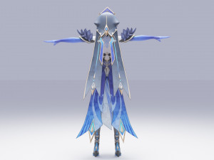 Mirror Maiden - Genshin Impact Modello 3D