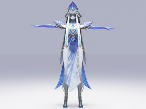 Mirror Maiden - Genshin Impact Modello 3D