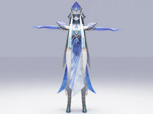 Mirror Maiden - Genshin Impact 3D Model