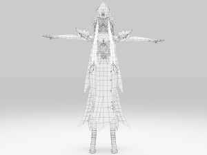 Mirror Maiden - Genshin Impact Modello 3D