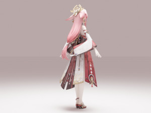 Yae Miko - Genshin Impact 3D Model