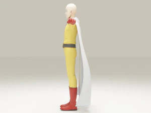 Saitama - One Punch Man 3D Model