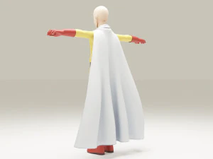 Saitama - One Punch Man 3D Model