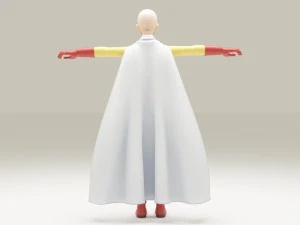 Saitama - One Punch Man 3D Model