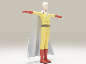 Saitama - One Punch Man 3D 模型