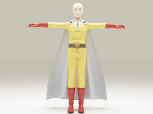 Saitama - One Punch Man 3D 模型