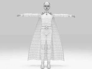 Saitama - One Punch Man 3D Model