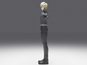 Genos - One Punch Man Model 3D