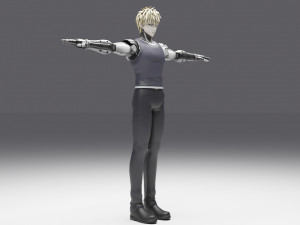 Genos - One Punch Man Model 3D
