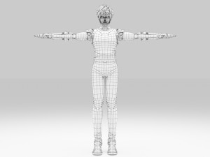 Genos - One Punch Man Model 3D