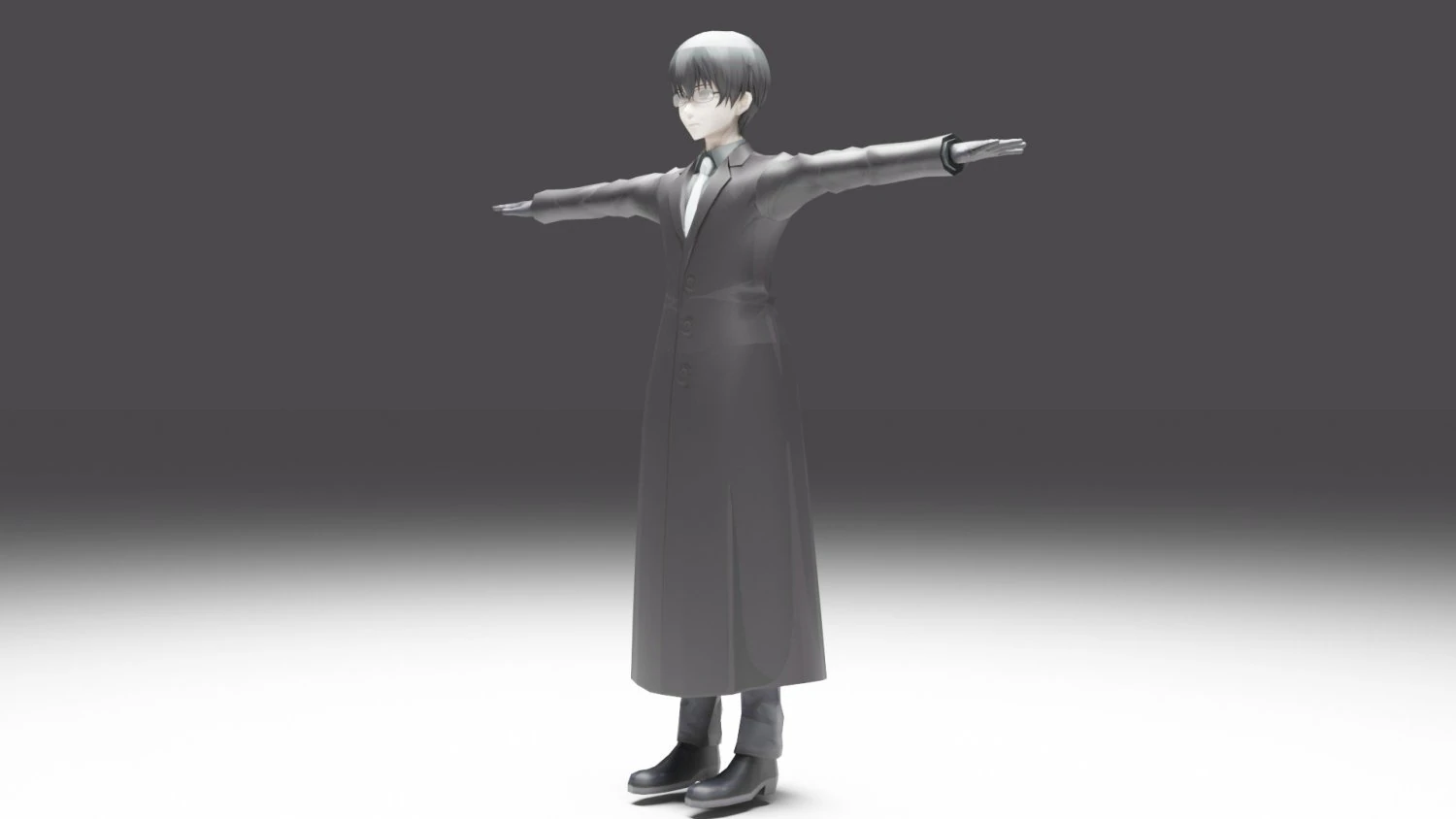 Sasaki Haise - Tokyo Ghoul 3D Model .c4d .max .obj .3ds .fbx .stl .blend 