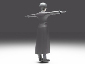 Sasaki Haise - Tokyo Ghoul 3D Model