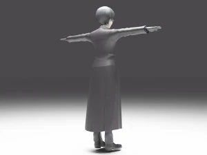 Sasaki Haise - Tokyo Ghoul 3D Model