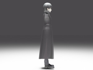 Sasaki Haise - Tokyo Ghoul 3D Model