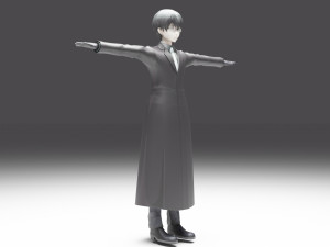 Sasaki Haise - Tokyo Ghoul 3D Model