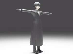 Sasaki Haise - Tokyo Ghoul 3D Model
