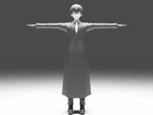 Sasaki Haise - Tokyo Ghoul 3D Model