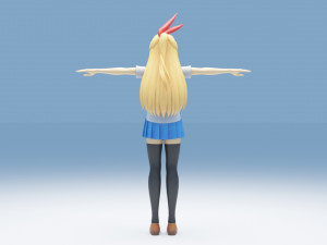 Kirisaki Chitoge - Nisekoi Modelo 3D