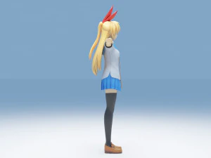 Kirisaki Chitoge-Nisekoi Modelo 3D
