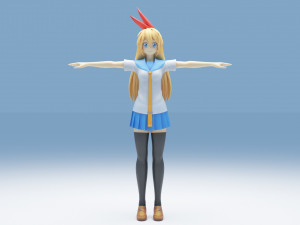 Kirisaki Chitoge - Nisekoi Modelo 3D
