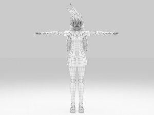 Kirisaki Chitoge - Nisekoi Modelo 3D