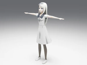 Shirogane Kei &ndash; Kaguya-sama Miłość to wojna Model 3D