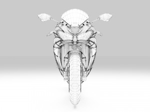 Kawaski Ninja ZX-6R 2019 Model 3D
