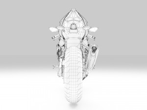 Kawaski Ninja ZX-6R 2019 Model 3D