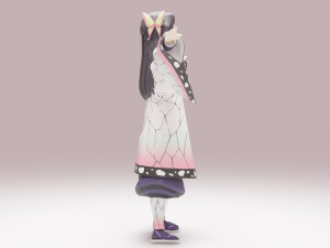 Kocho Kanae - Kimetsu no Yaiba 3D Модель