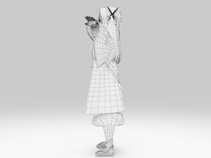 Kocho Kanae - Kimetsu no Yaiba 3D Модель