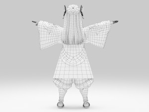 Kocho Kanae - Kimetsu no Yaiba 3D Модель