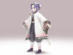 Kocho Shinobu - Kimetsu no Yaiba 3D Model